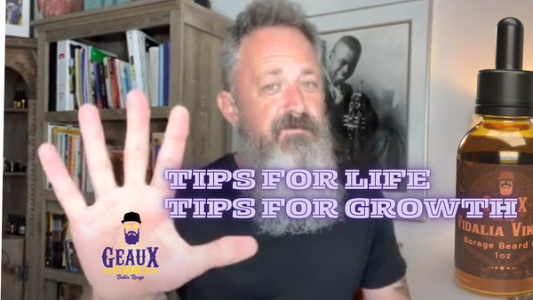 5 Rules For Life/ 5 Beard Products To Grow!!