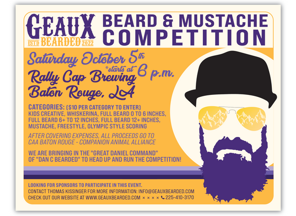 Calling All Beards: Beard & Mustache Competition 2024!!!