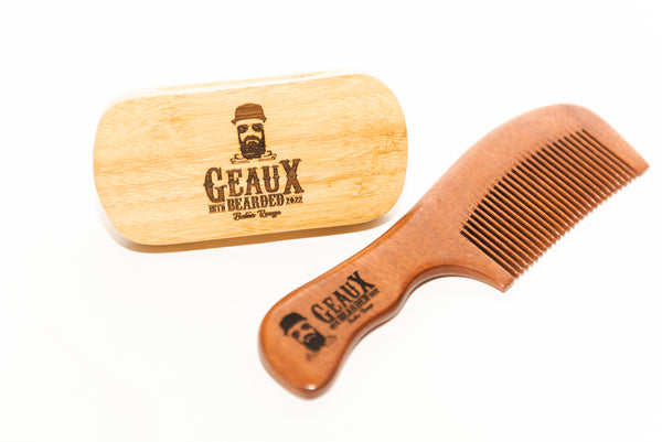 Red Sandalwood Beard Comb